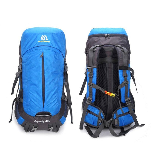4010L Hiking Backpack Outdoor Waterproof Blue Rucksacks