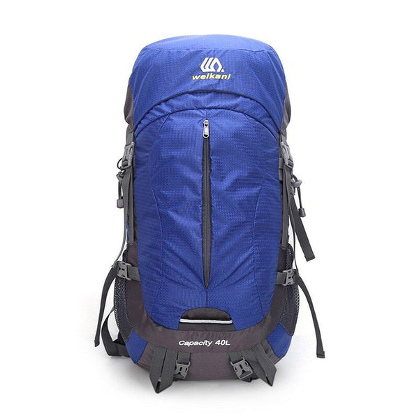 40L Lightweight Hiking Outdoor Waterproof Backpack Royal Blue Rucksacks