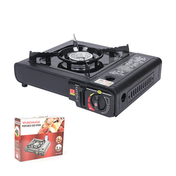 Single Burner Butane Camping Stove Windproof Adjustable Portable Camping Stoves