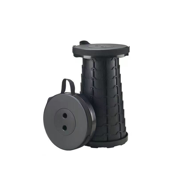 400Lbs Capacity Heavy Duty Folding Stool. Collapsible Telescoping Portable. Ideal For Camping & Fishing. Camping Chairs