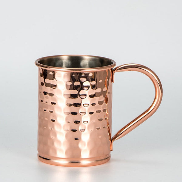 400Ml Copper Colour tail Juice Drink Bear Cup Mugs Milk Water Beer Coffee Tea tail & Liquor Glasses