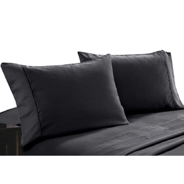 400 Thread Count Bamboo Cotton Twin Pack Pillowcase Pillow Cases