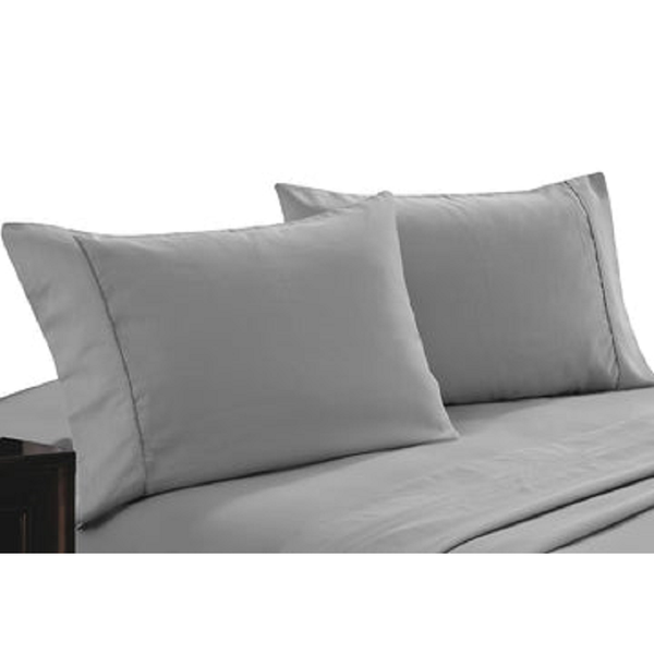 400 Thread Count Bamboo Cotton Twin Pack Pillowcase Pillow Cases