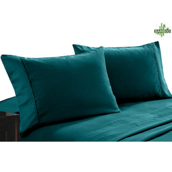 400 Thread Count Bamboo Cotton Twin Pack Pillowcase Pillow Cases