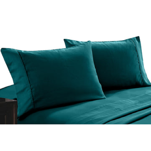 400 Thread Count Bamboo Cotton Twin Pack Pillowcase Pillow Cases