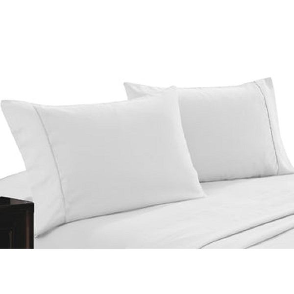 400 Thread Count Bamboo Cotton Twin Pack Pillowcase Pillow Cases