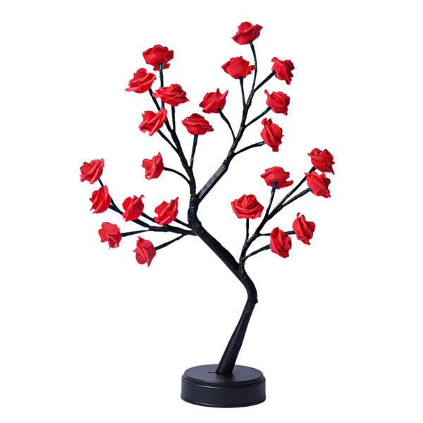 Table Lamp Flower Tree Rose Usb Operated Night Light For Home Wedding Decoration Night Lights
