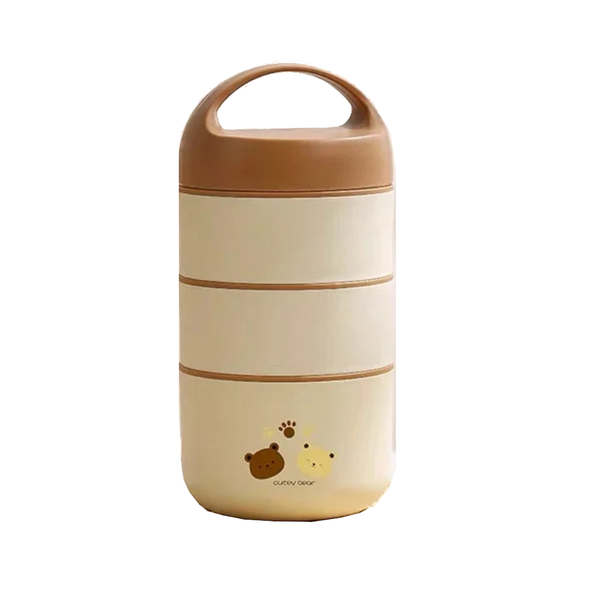 1240Ml/1590Ml Large Capacity Stainless Steel 304 Lunch Box Leak Proof Multi Layer Thermal Bento Adult Student Food Container Lunchboxes