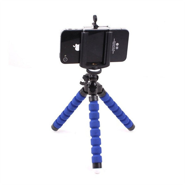 Mini Flexible Sponge Octopus Tripod Smartphone For Gopro 10 9 Camera Accessory Mounts & Holders