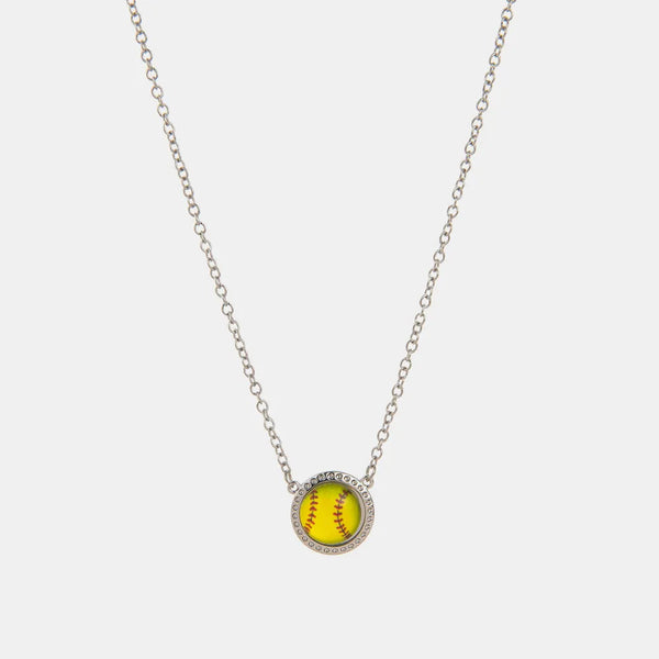 Sporty Element Resin Necklace Necklaces & Pendants