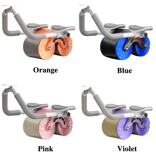 Male And Female Household Two In One Exercise Belly Wheel Abdominal Machines