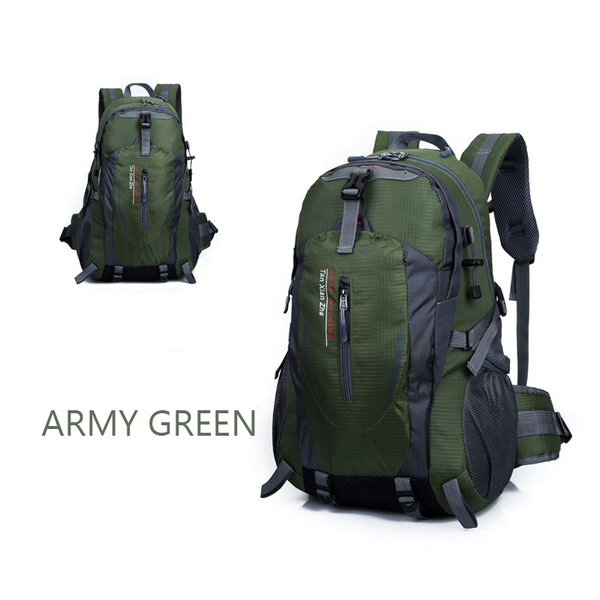 40L Rucksack Men Women Sport Bag Outdoor Hiking Backpack Mountaineering Travel Climbing Camping Backpacks Waterproof Bags Rucksacks