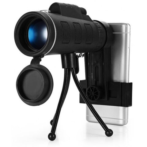 40X60 Hd Mini Monocular Telescope With Tripod Black Binoculars & Monoculars