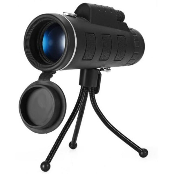40X60 Hd Mini Monocular Telescope With Tripod Black Binoculars & Monoculars