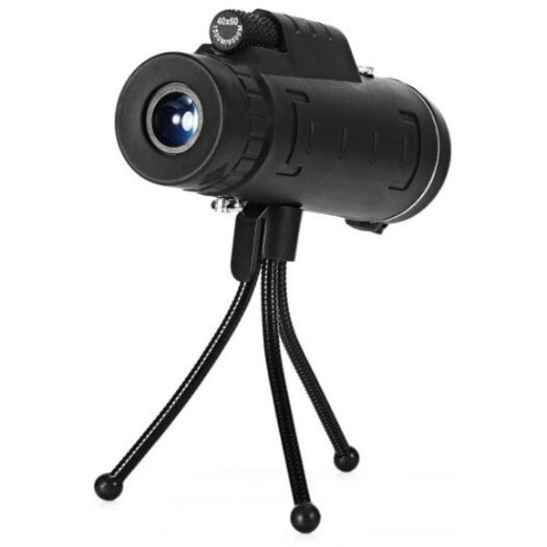 40X60 Hd Mini Monocular Telescope With Tripod Black Binoculars & Monoculars