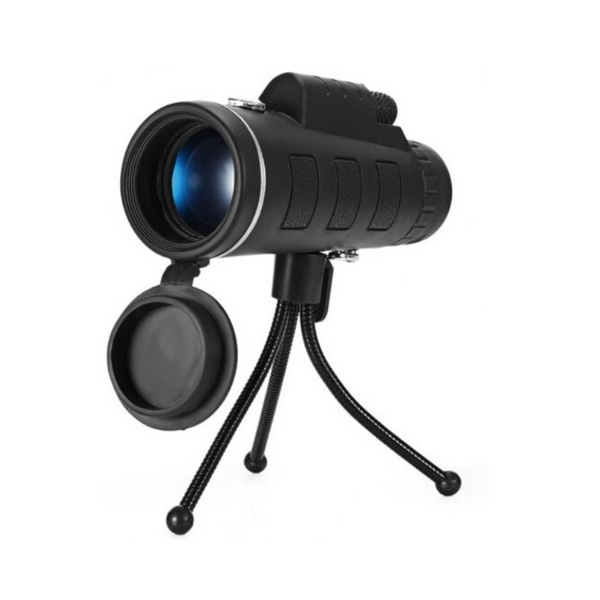 40X60 Hd Monocular Telescope Outdoor Hiking Portable Spotting Scope Waterproof Monoculars With Phone Clip Tripod For Cell Bird Watching Binoculars & M