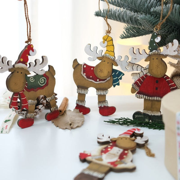 Deer Ornament For Christmas Tree Display Diy Decoration Seasonal Decorations