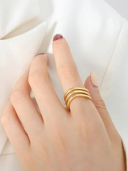 Non Fading Personalized Fashionable Light Luxury Versatile Ring Accessories For Women Rings