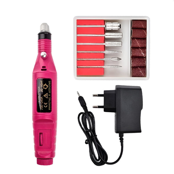 Professional Manicure Machine Nail Electric Drill For Natural And Artificial Nails Gel Nail Polish