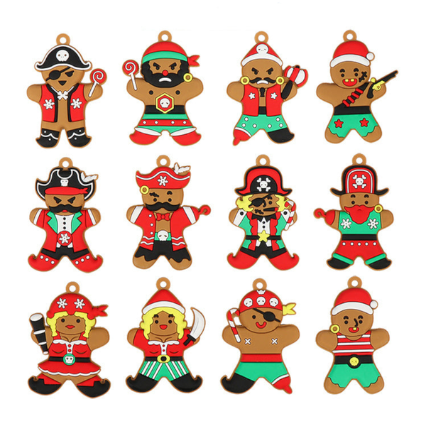 Gingerbread Man Christmas Tree Decoration Pendant Seasonal Decorations