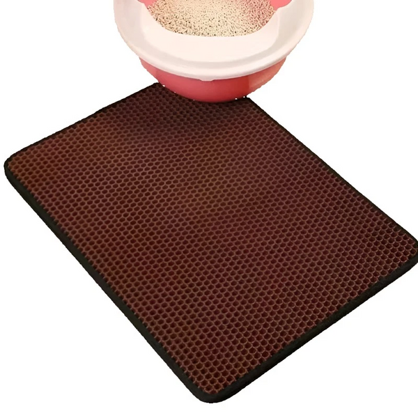 Waterproof Pet Cat Litter Mat Double Layer Box Non Slip Sand Pad Washable Bed Clean Products Litter Trays