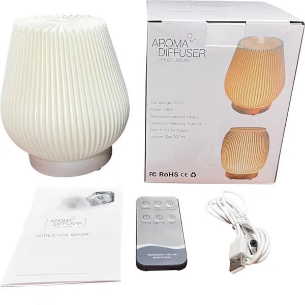 Mute Ultrasonic Spray Desk Lamp Night Light 200Ml Air Humidifier