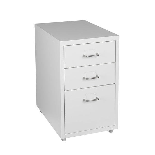 Levede 3 Drawer Office Cabinet In White For Organized Storage And Efficient Workspace Cabinets & Cupboards
