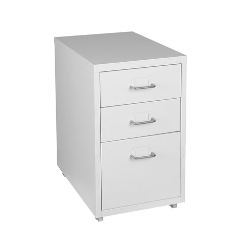 Levede 3 Drawer Office Cabinet In White For Organized Storage And Efficient Workspace Cabinets & Cupboards