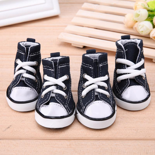 Denim Anti Slip Waterproof Sporty Sneakers For Dogs Dog Clothing & Shoes