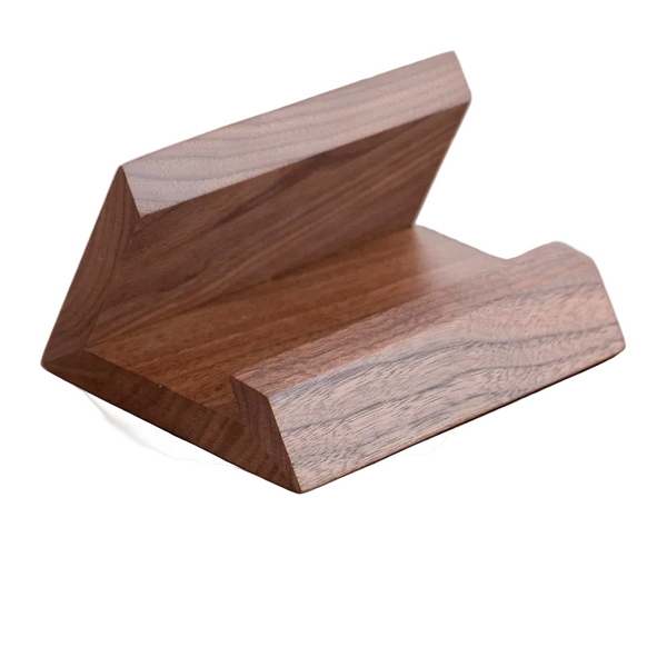 Retro Walnut Wood Solid Tablet Stand Creative Desktop Computer And Phone Holder Mounts Stands & Holders