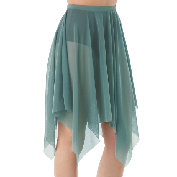 Mesh Wraps Ballet Classwear Dance Skirt Competition Performance Clothes Elastic Waistband Non Briefs Attached Skirts