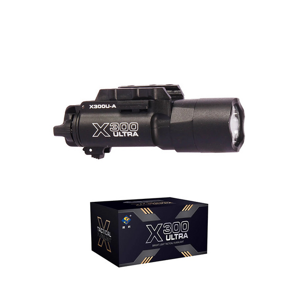Tactica Flashlight X300 B/X300u B/Xu35: Metal Pistol Gun Strobe Led Lights For 20Mm Rails, Ideal For Airsoft And Hunting. Flashlights