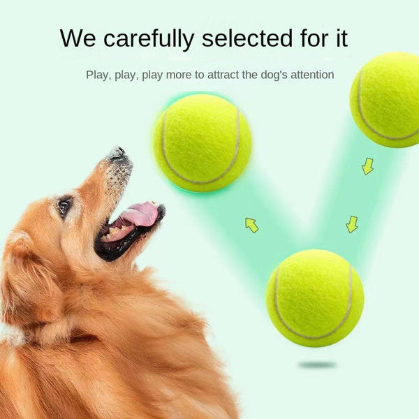Dog Toy Rubber Elastic Tennis Ball Small And Medium Sized Bite Dog Toys