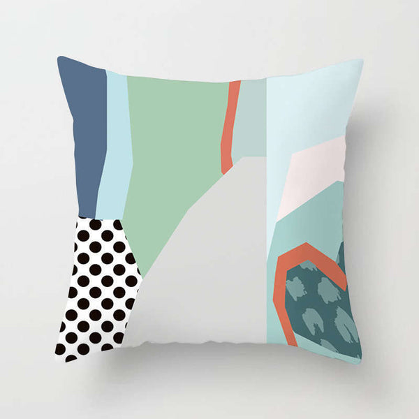 45 X 45Cm Abstract Cushion Cover Multicolour Large Dots