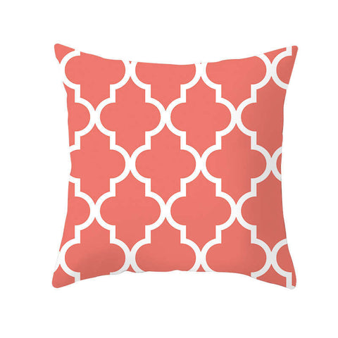 45 X 45Cm Coral Cushion Cover Peach