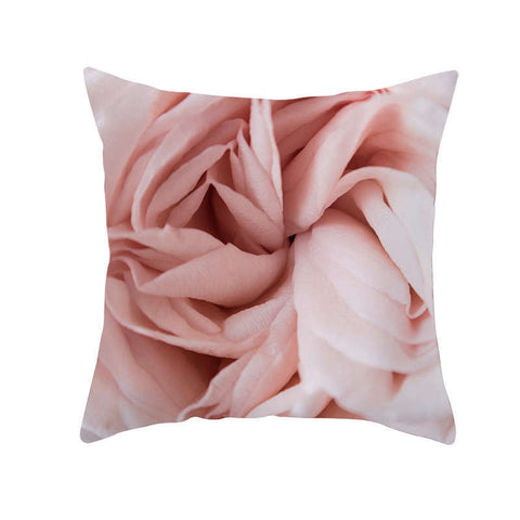 45 X 45Cm Flower Cushion Cover Beige Petal