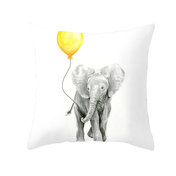 45 X 45Cm Gold Printed Cushion Cover Cushions & Decorative Pillows