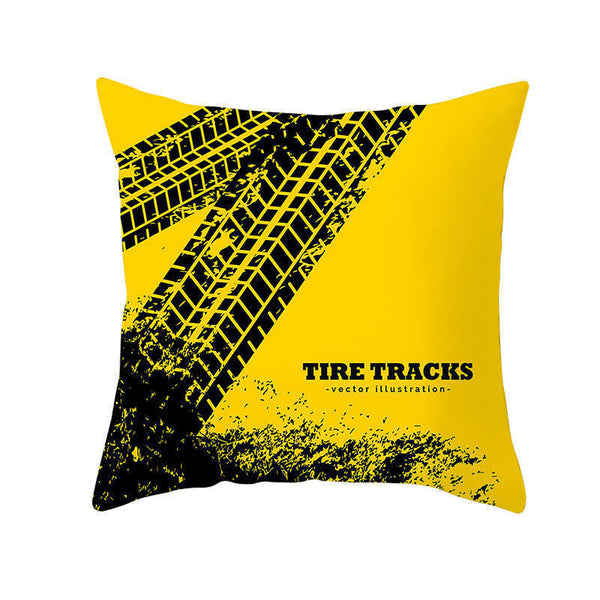 45 X 45Cm Gold Printed Cushion Cover Cushions & Decorative Pillows