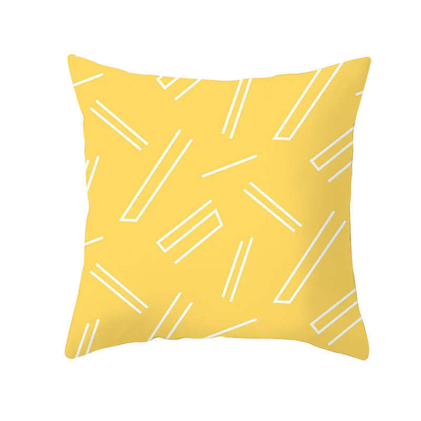 45 X 45Cm Gold Printed Cushion Cover Cushions & Decorative Pillows