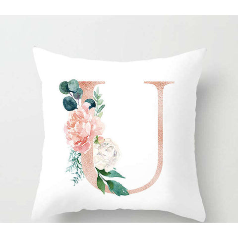 45 X 45Cm Letter Cushion Cover Ver 60