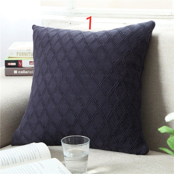45 X 45Cm Nordico Handmade Cozy Knit Cushion Cover Ver 6 Cushions & Decorative Pillows