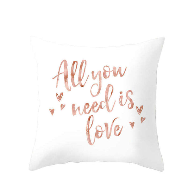 45 X 45Cm Rosegold Cushion Cover Cushions & Decorative Pillows