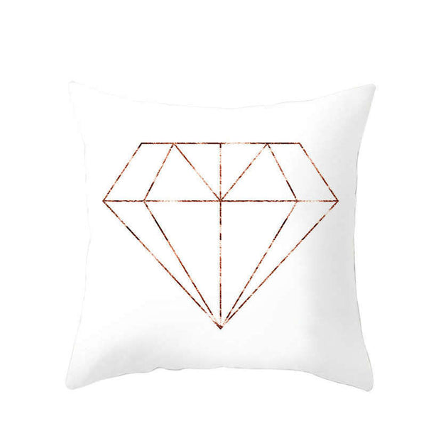 45 X 45Cm Rosegold Cushion Cover Cushions & Decorative Pillows
