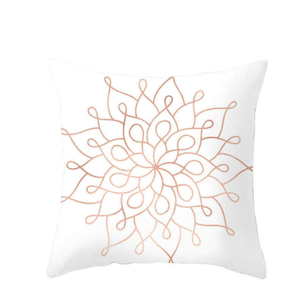 45 X 45Cm Rosegold Cushion Cover Cushions & Decorative Pillows