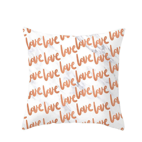 45 X 45Cm Rosegold Cushion Cover Cushions & Decorative Pillows