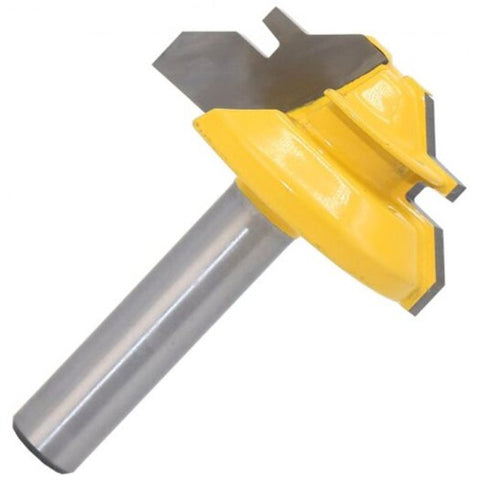 45 Degree Woodworking Milling Cutter Yellow