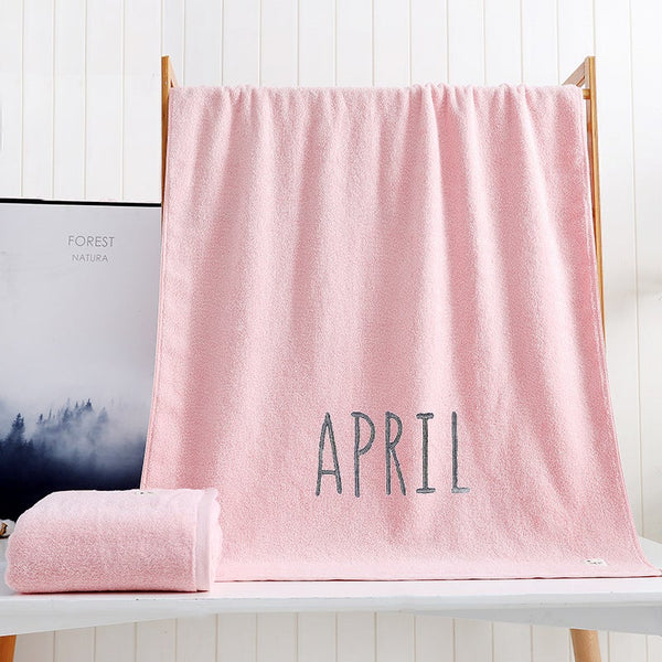 450Gsm Month Bath Towel Ver 21 Towels & Washcloths