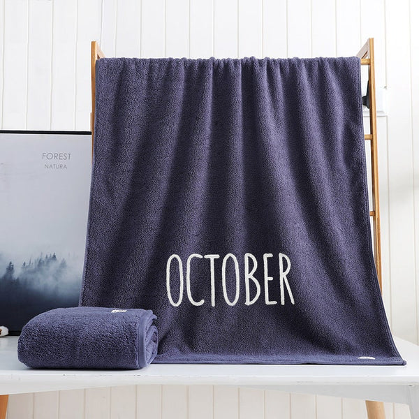 450Gsm Month Bath Towel Ver 16 Towels & Washcloths