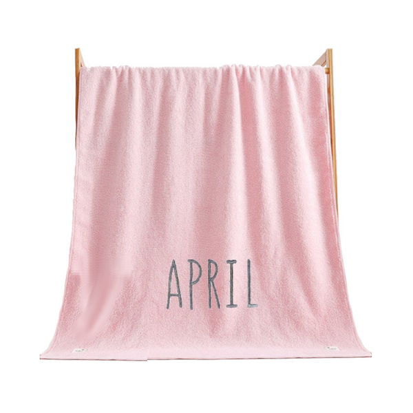 450Gsm Month Bath Towel Ver 21 Towels & Washcloths