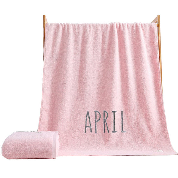 450Gsm Month Bath Towel Ver 21 Towels & Washcloths